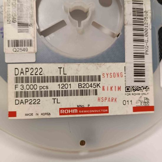 DAP222TL 80V 0.1A SC75 TOSHIBA SMD DİYOT resmi