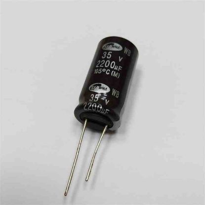 2200MF 35V 15x30 SAMWHA ELKO KONDANSATÖR resmi