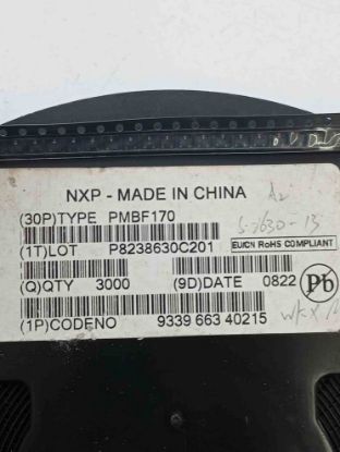 PMBF170 60V 0,3A SOT23 MOSFET NXP MOSFET TRANSİSTÖR resmi