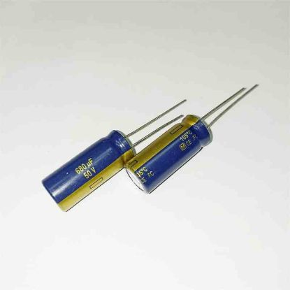 680MF 50V 12x30 MOTOROLA ELKO KONDANSATÖR resmi