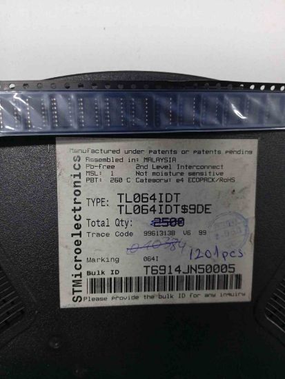 TL064IDT SOIC14  ENTEGRELER resmi