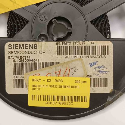 BAV70E7874 SOT23 SIEMENS DİYOT resmi