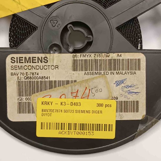 BAV70E7874 SOT23 SIEMENS DİYOT resmi