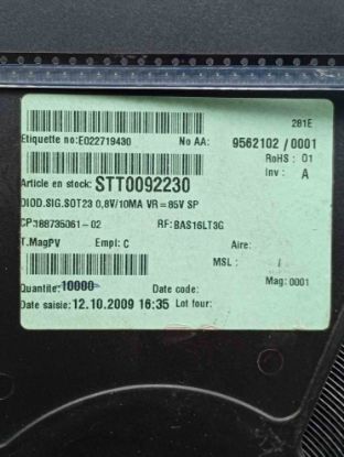 BAS16LT3G ON DİYOT resmi