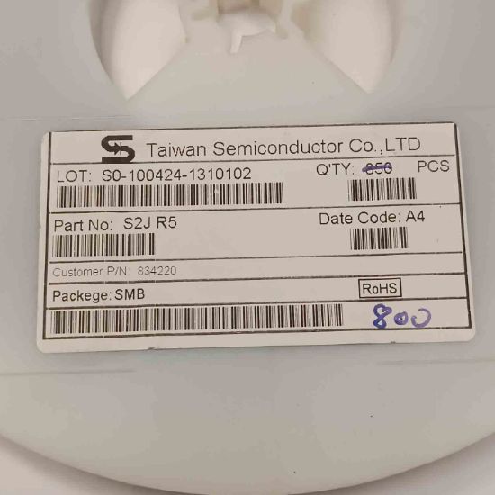 S2JR5 2A 600V SMD DİYOT resmi