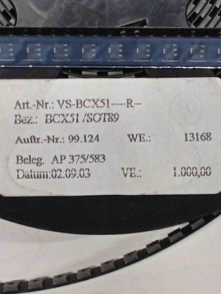 VS-BCX51-R PHILIPS TRİMER TRANSİSTÖR resmi