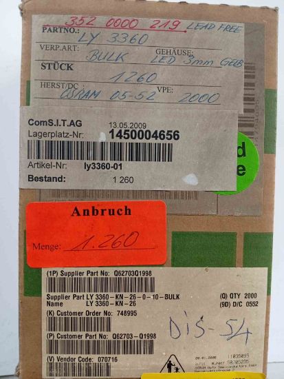 LY3360 OSRAM TRİMER OPTO resmi