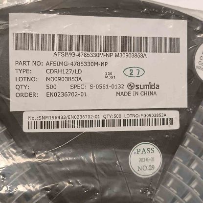 CDRH127/LDNP-330MC 33uH 3,9A SUMIDA SMD BOBİN resmi