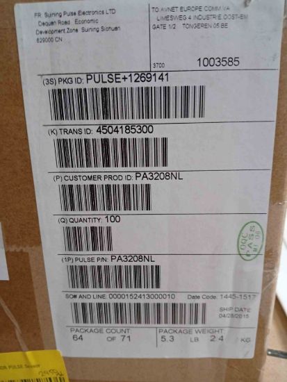 PA3208NL SENSOR PULSE Sensör resmi