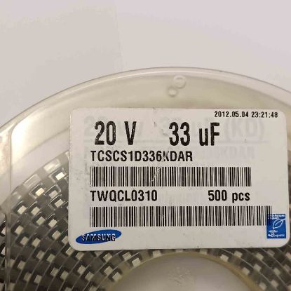 TCSCS1D336KDAR 33MF 20V D SAMSUNG TANTAL KONDANSATÖR resmi