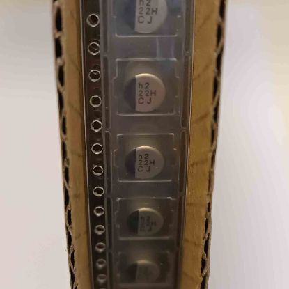 UCJ1H220MCQ1GS 22MF NICHICON SMD KONDANSATÖR resmi