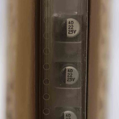 SC1E226M05005VR159 22MF 25V 5x5 SAMWHA SMD KONDANSATÖR resmi