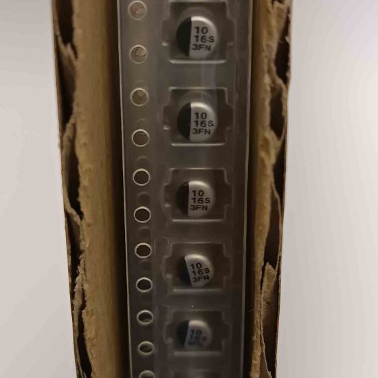 ECEV1CA100SR 10MF 16V 4x5.4 PANASONIC SMD KONDANSATÖR resmi