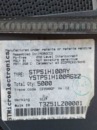 STPS1H100AY resmi