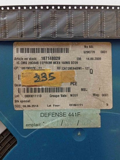 CAT28C64BWI-12T SMD ENTEGRELER resmi