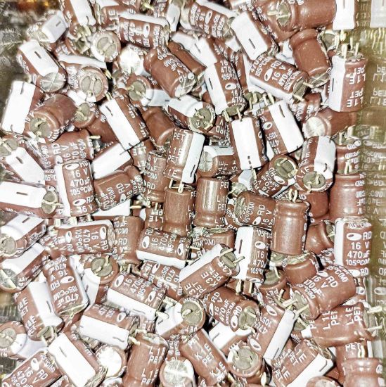 470MF 16V 8x12 SAMWHA ELKO KONDANSATÖR resmi