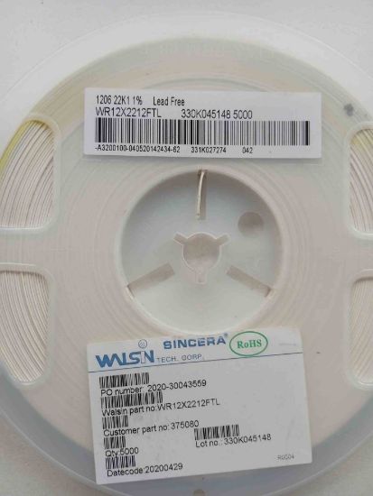 WR122212FTL 1206 22K1 SİNCERA resmi