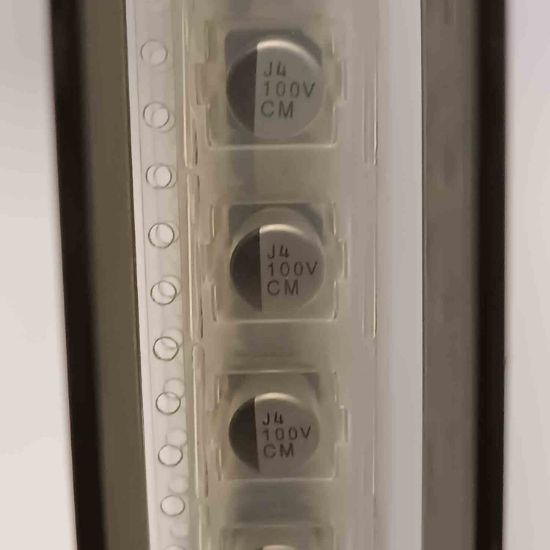 UCM1V101MCQ1GS 100MF NICHICON SMD KONDANSATÖR resmi