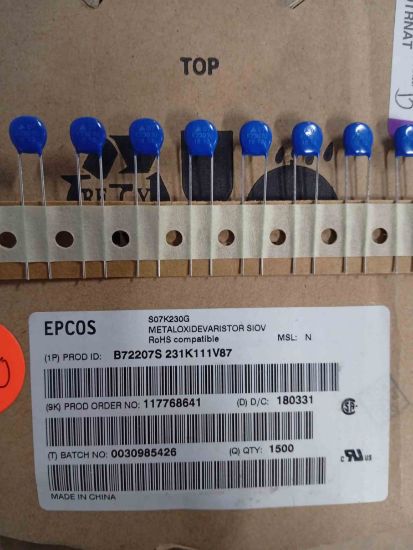 B72207S231K111V87 VARISTOR KONDANSATÖR resmi