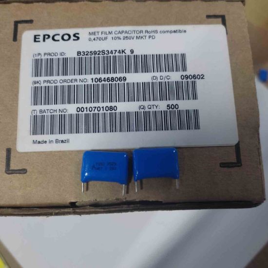 B32592S3474K 470NF 250V POLYESTER KONDANSATÖR resmi