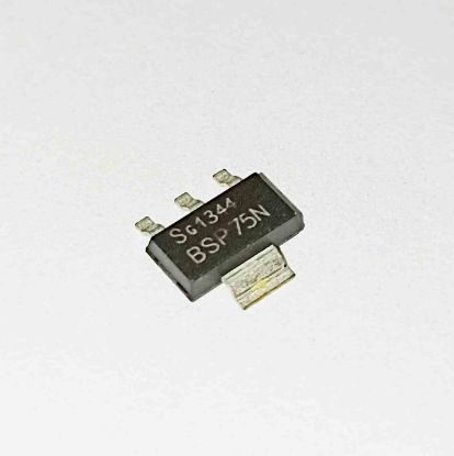 BSP75N 1.1A 60V SOT223 MOSFET TRANSİSTÖR resmi