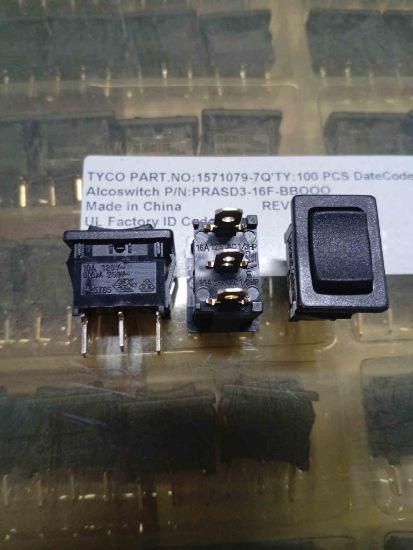 PRASD3-16F-BB000 ON-OFF ANAHTAR TYCO SOKET resmi