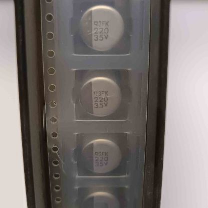 EMVK350ARA221MJAOS 220MF 35V 10x10 NIPPON SMD KONDANSATÖR resmi