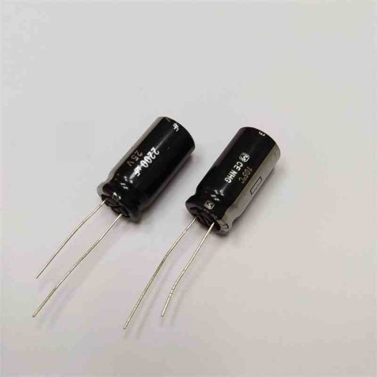 2200MF 25V 12.5x25 MATSUSHITA ELKO KONDANSATÖR resmi