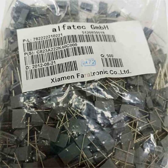 C823A222K40C000 2.2NF 1000V 10mm XIAMEN POLYESTER KONDANSATÖR resmi