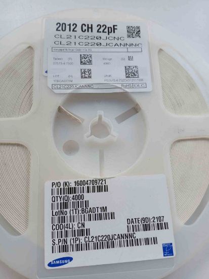 CL21C220JCANNNC 22PF 50V 805 SAMSUNG SMD SERAMİK KONDANSATÖR resmi