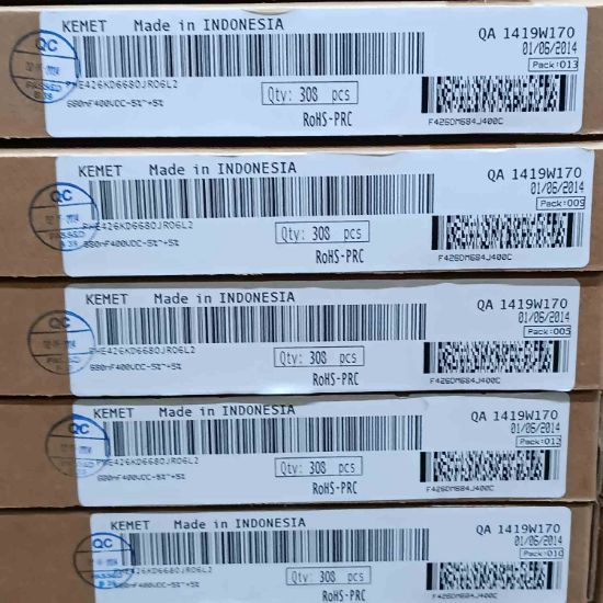 PHE426KD6680JR06L2 680NF 400V 22.5 0.05 KEMET POLYESTER KONDANSATÖR resmi