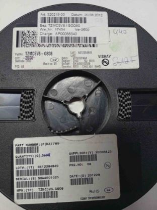 TZMC5V6-GS08 5.6V SOD80 VISHAY ZENER DİYOT resmi