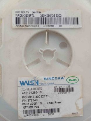 WR06X3903FTL 603 390K SİNCERA resmi