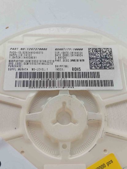GCM155C1H100 10PF 50V MURATA SMD SERAMİK KONDANSATÖR resmi