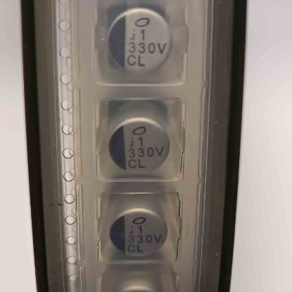 UCL1V331MCQHNEGS 330MF 35V 10x10 NICHICON SMD KONDANSATÖR resmi