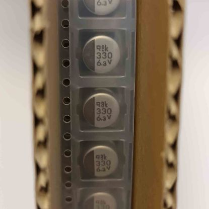 EMV6R3ADA331MH63G 330MF 6.3V 8x6 NIPPON SMD KONDANSATÖR resmi