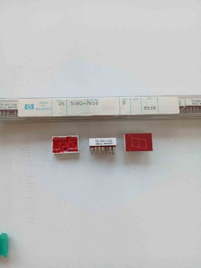 5082-7650 KIRMIZI 7 SEGMENT ANOT TRİMER DİSPLAY resmi