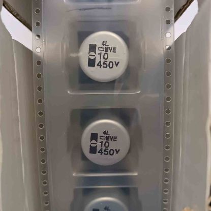 EMVE451BDA100MLG5F 10MF 450V 16x16.5 NIPPON SMD KONDANSATÖR resmi