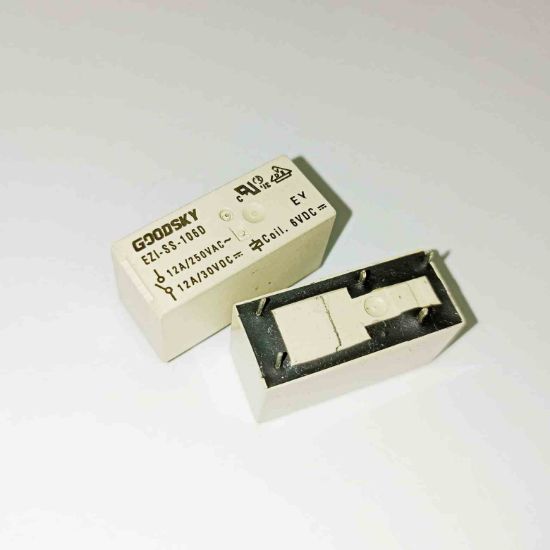 EZI-SS-106D 6V 12A 1C 5PIN GOODSKY GÜÇ RÖLE resmi
