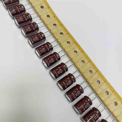 ELXA250ETD221MJ16S 220MF 25V 10X16 105 NIPPON ELKO KONDANSATÖR resmi