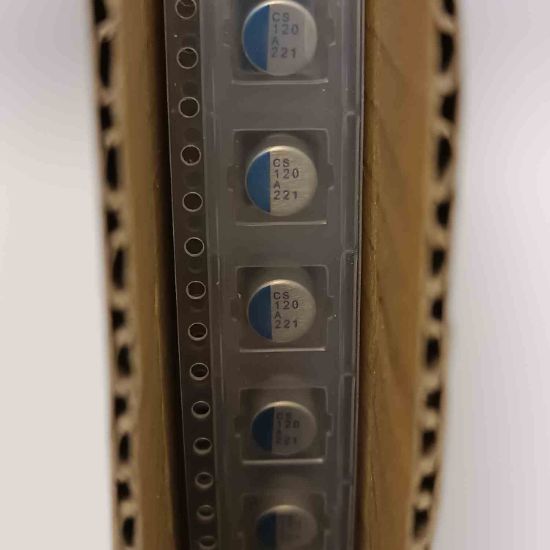 PCS1A121MCL1GS 120MF 10V 6x6 NICHICON SMD KONDANSATÖR resmi