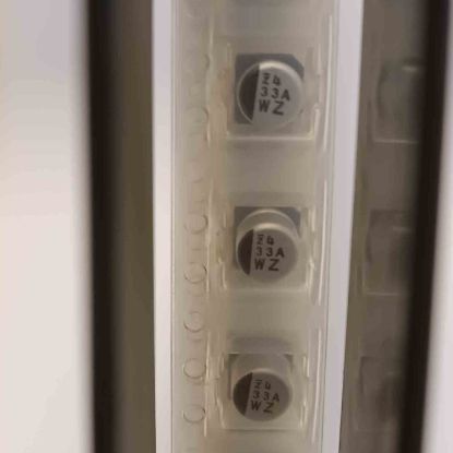 UWZ1A330MCQ1GB 33MF 10V 8x10 NICHICON SMD KONDANSATÖR resmi