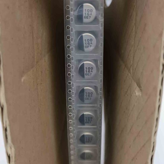 ECEV1CA101P 100MF 16V 8X6.2 PANASONIC SMD KONDANSATÖR resmi