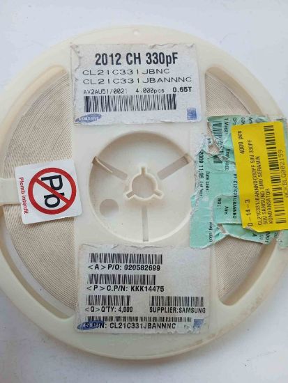 CL21C331JBANNND(330PF 50V 330PF 50V SAMSUNG SMD SERAMİK KONDANSATÖR resmi