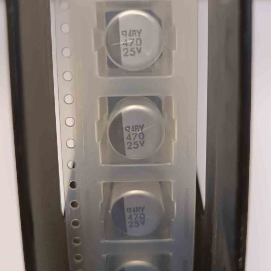 EMVY250ARA471MJAOS 470MF 25V 10x10 NIPPON SMD KONDANSATÖR resmi