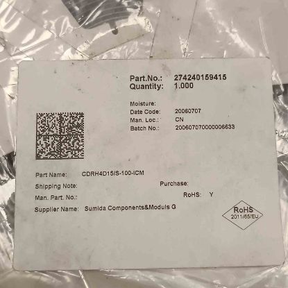 CDRH4D15/S-100-1MC 10uH 1,1A 4,4x4,4x1,7 SMD BOBİN resmi