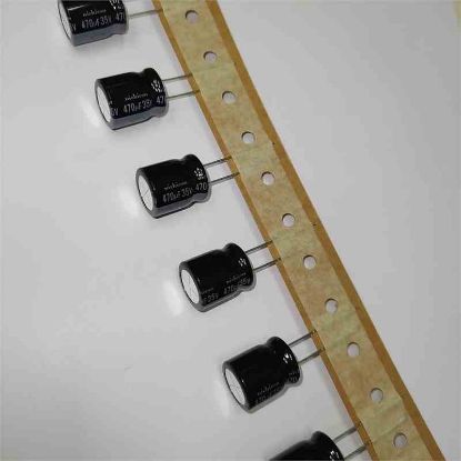 UHE1V471MHD6 470MF 35V 12.5x15 105 NICHICON ELKO KONDANSATÖR resmi