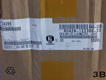 KXJ400VB22M 22MF 400V 10X25 105 NİPPON ELKO KONDANSATÖR resmi