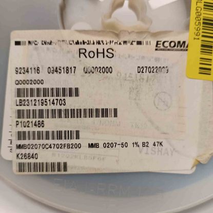 MMB02070C4702FB200 47K 207 VISHAY SMD DİRENÇ resmi