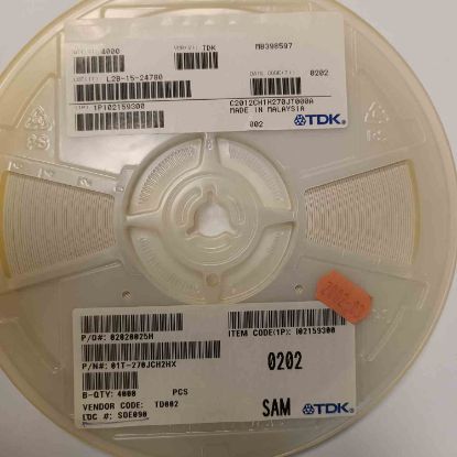 C2012CH1H270JT000A 27PF 50V 805 TDK SMD SERAMİK KONDANSATÖR resmi